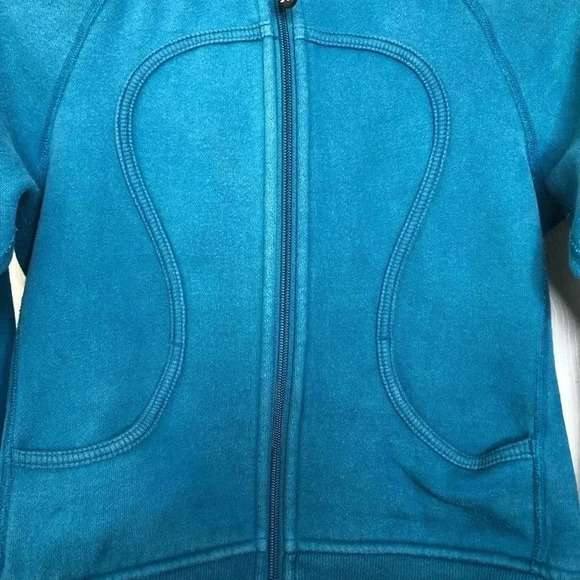 Lululemon Scuba  Hoodie Blue Size 2 - Picture 7 of 16
